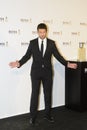 Gerard Butler Ã¢â¬ÅMan of TodayÃ¢â¬Â attends the Cocktail Hugo Boss in Madrid, Spain